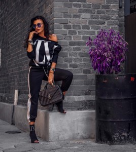 SPODNIE ORLANDO CZARNY