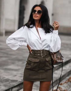 KOSZULA SIMPLE BIAŁA 