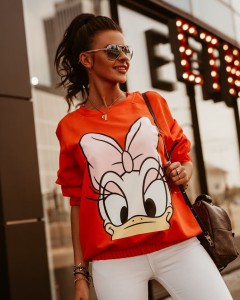 BLUZA DAISY POMARAŃCZ