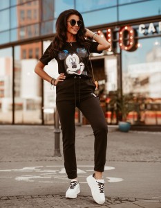 KOMPLET MOUSE CZARNY