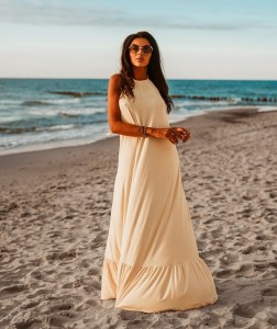 SUKIENKA MAXI BEACH ŻÓŁTY