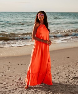 SUKIENKA MAXI BEACH NEON