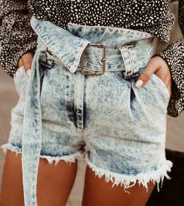 SPODENKI DENIM JOE NIEBIESKI