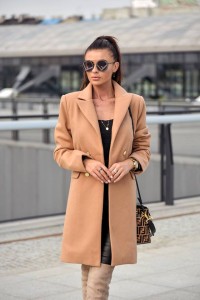 PŁASZCZ QUENN JASNY BEŻ