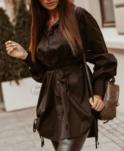 KOSZULA OVERSIZE CZARNY