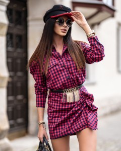 SUKIENKA RUFFLE DRESS