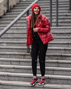 KURTKA O LA VOGA CZERWONY