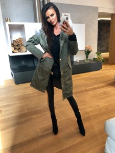 PŁASZCZ PARKA ALASKA KHAKI