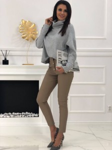 SWETER GOLF MOHITO SZARY